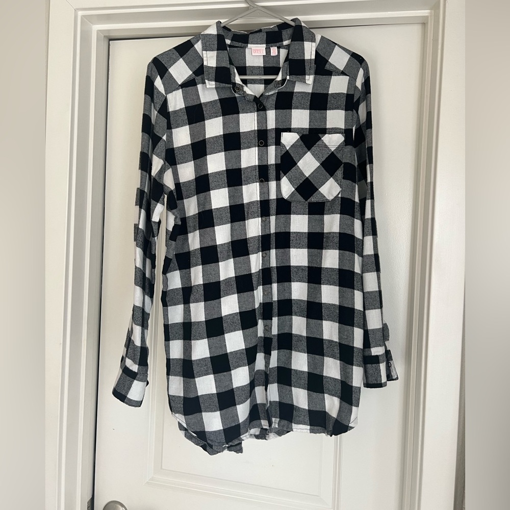 Oversized Flannel Shirt